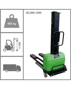 Der Innolift IXL ist für Lasten bis 500 kg und die Verwendung am LKW oder Kastenwagen ausgelegt.