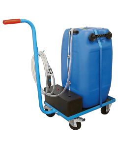 Mit dem fahrbaren Wasserwagen f&uuml;llen Sie Ihre Blei-S&auml;ure-Batterien standortunabh&auml;ngig und z&uuml;gig mit entmineralisiertem Wasser.